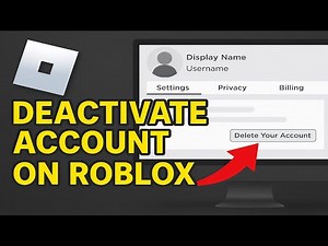 How To Deactivate Account On Roblox (2025)