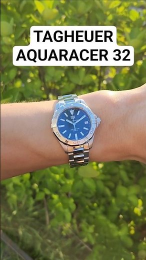 귀여운 다이버 워치, 태그호이어 아쿠아레이서 32mm #watch #diverwatch #tagheuer #aquaracer