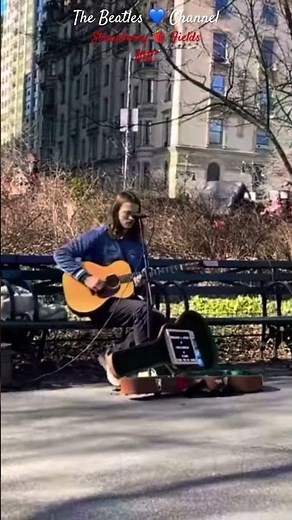Here Comes The Sun 💙 Jules - Strawberry Fields - NYC. Album Abbey Road 1969.