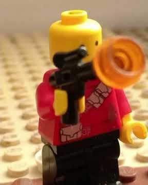 Slenderman kills Lego Man #lego