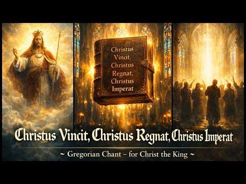 Christus Vincit, Christus Regnat, Christus Imperat | 432hz | Gregorian Chant for Christ the King