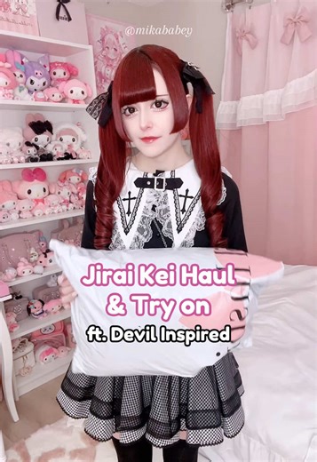 thank you @www.DevilInspired.com for these cute clothes!! #jiraikei #地雷 #地雷女 #devilinspired #jfashion