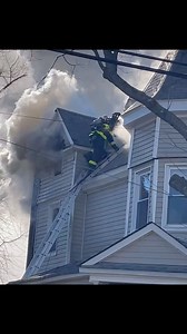 7.5K views · 108 reactions | @asburyparkfire Earlier today, Asbury Park FD Truck 1 responded special call on a Box Alarm in Neptune Township at Atkins Ave. and 11th Ave. The company operated as the first due truck at what would eventually go to a 2nd Alarm. #fire #firefighter #roofwork | Chief Miller | Facebook