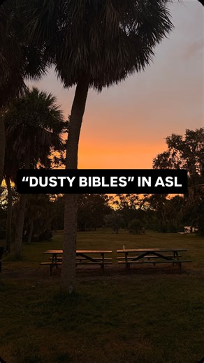 “DUSTY BIBLES” 💨📖 by Josiah Queen & Avery Anna in ASL by Thia Warren & Hayden Daum • Full video ON YOUTUBE! 🔗 https://youtu.be/phTrziZxhb8?si=AFchjDPHHq7oyV9A | Hayden Daum
