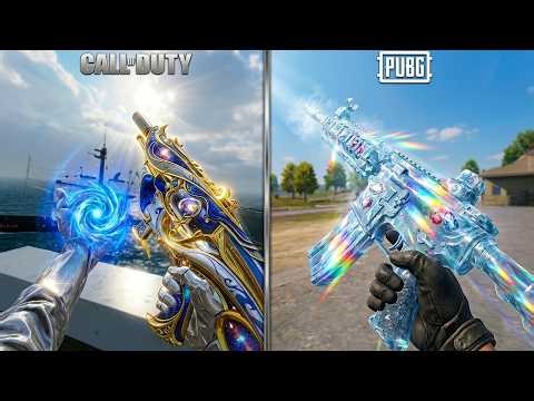 ​PUBG vs Call of Duty Mobile: Firing, Recoil & Weapon Inspection Compared