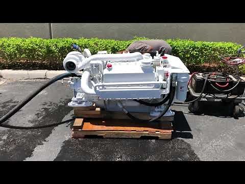 Cummins VT-555-M Marine Diesel Engine 270 HP