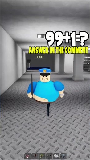 99999 IQ move in Barry's Prison Run! #roblox