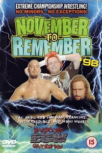 Stream ECW November To Remember 1998 (1998): Find it on Netflix, Prime Video, Hulu & more