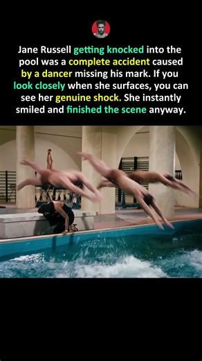 Jane Russell's Unexpected Pool Moment
