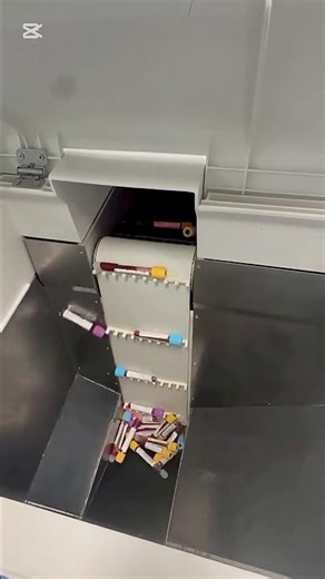 How Lab Samples Enter the System: Automatic Loading Workflow 🔄🧪 #labautomation #automatedlab #asmr