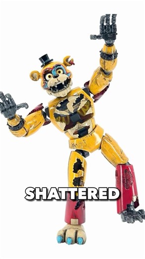 NEW Look at FNAF Security Breach ACTION FIGURES! #fnaf #actionfigures #fivenightsatfreddys #new