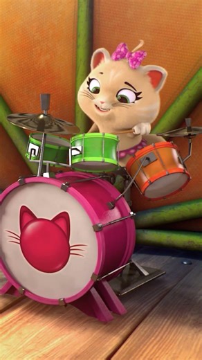We're preparing our first hit! 🎸🎶 #shorts | 44 Cats