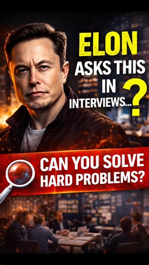 The Question Elon Musk Asks in Interviews 😨 #shorts