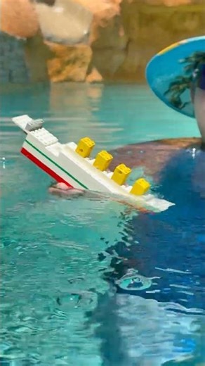 Mini LEGO Britannic Sinking!