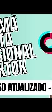 Como Ter Conta Corporativa no Tiktok | Atualizado