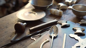 2.3K views · 219 reactions | All that glitters is not gold - sometimes it’s silver too! 籠 Discover the intricate craftsmanship of this trade, why this trade was so important in the 18th century and how our silversmiths, Megan and Chris, work to preserve it today! Watch the full YouTube video here: https://bit.ly/49mqLpN | Colonial Williamsburg | Facebook