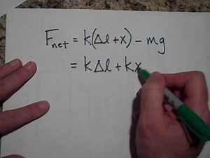 Vertical and Horizontal Harmonic Oscillators