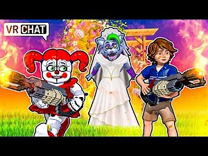Circus Baby and Gregory Become WEDDING CRASHERS in VRCHAT