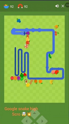 Google Snake Game 😱 Longest Snake Ever!” 🐍🔥