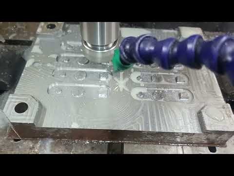 Cnc vmc milling machine work