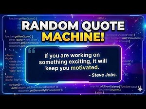 Build a Random Quote Machine