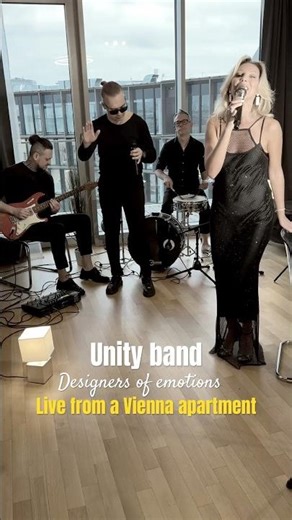 Unity band. A little bit of music from the heart of Vienna. #music #livemusic #party #live #band