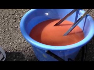 浄化槽点検 バクテリア散布