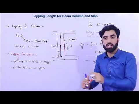Lapping Formula for Beam and Column by Civil Engineers