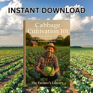 Cabbage Cultivation 101 Successfully | Beginner's Handbook for Home Gardeners and Market Farms, Sustainable and Profitable Cabbage Guide PDF - Etsy Australia