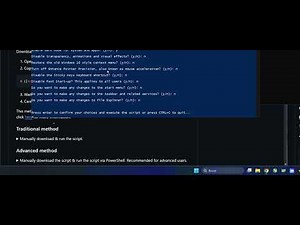 The Windows 11 25H2 debloat has been updated! Here's how I run it on my PC