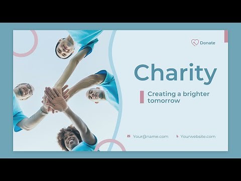 Charity PowerPoint Presentation Template