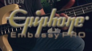 Epiphone presents the Embassy PRO Bass. | Epiphone