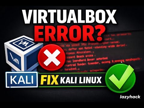 Tutorial Install VirtualBox di Kali Linux Lengkap + Cara Mengatasi Error (Fix All Error)