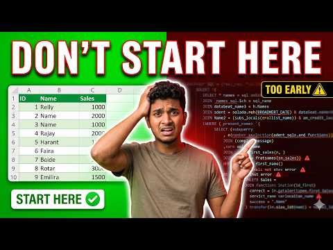 SQL vs Excel: What Should You Learn First? (Beginner Guide)