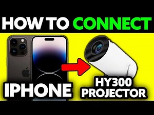 How To Connect iPhone to HY300 Projector (2025) - Step by Step