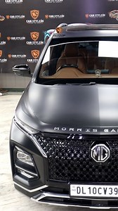 8.4K views · 139 reactions | MG hector- From stock to Rock ✨ To book an appointment kindly contact us on:- Delhi- 7271-939393 Noida- 7271-838383, 8728-939393 Gurugram- 8879-939393 Patna- 7369-939393 . . . . #mghector #mghector2023 #mghectorindia #mghectorsuv #mghector2021 #blackppf #wrappedcars #vinylwrap Mg hector modified Black ppf Vinyl wrap Modified cars | Car Stylein | Facebook