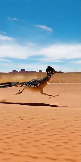 Road Runner in Action | The Fastest Desert Bird Ever