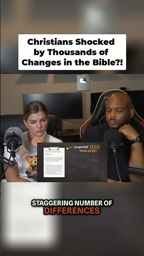 500,000+ Differences: The Greek Bible Manuscript Study #shorts