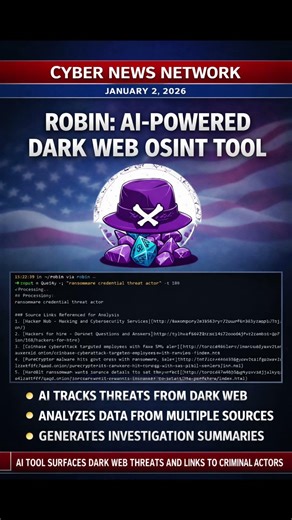 AI-OSINT #cybersecurity #darkweb #news #osint