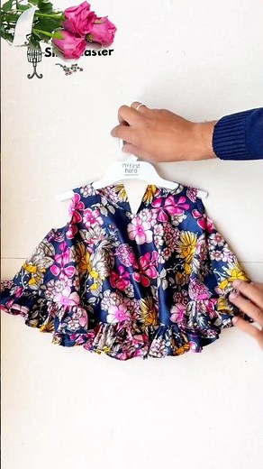 Butterfly Top Cutting & Stitching | Easy Butterfly Top Design | DIY Top for Girls