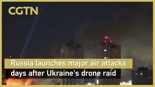 Russia launches major air attacks days after Ukraine's drone raid