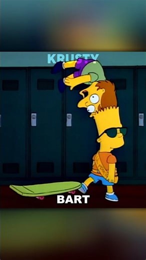 BART PROTEGE LISA #simpsons
