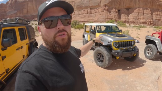 What happens when you take Jeeps through Moab