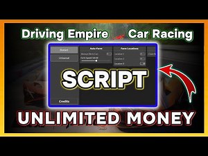 Driving Empire New Script GUI 💥WORKING💥Unlimited Money | Working Auto Farm