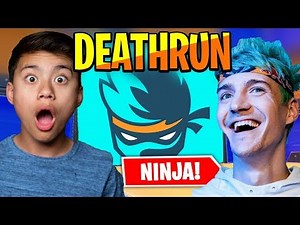 Ninja's IMPOSSIBLE FORTNITE DEATHRUN!!!