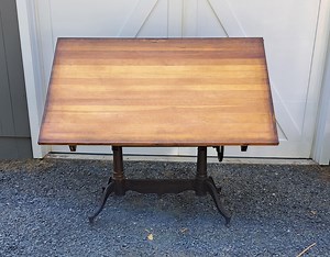 Dietzgen Cast Iron Base Double Pedestal Drafting Table SHIPPING NOT INCLUDED - Etsy