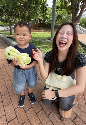 ทายชื่อเล่นน้องกันน @น้องฟะฮีมอินฟลูเด็กจิ๋ว💕 #parnratchy #ป่านรัชชี่ | toys for kid