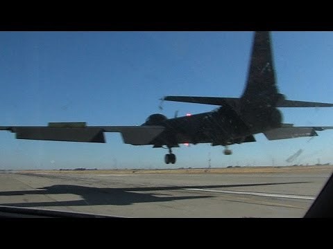 U-2 Takeoff Chase Landing and everything in between U2 airplane 720 HD
