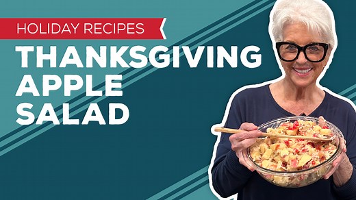 73K views · 1.1K reactions | Some of my old cheerleading friends shared this delicious recipe with me years and years ago, and I just have to make it this time of year! Click here for the best Thanksgiving Apple Salad recipe you'll ever try: https://www.pauladeen.com/recipe/thanksgiving-apple-salad/ | Paula Deen | Facebook