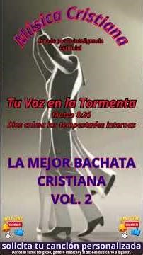 Tu Voz en la Tormenta 🌊🙏 | Bachata Cristiana | Paz en Medio del Caos